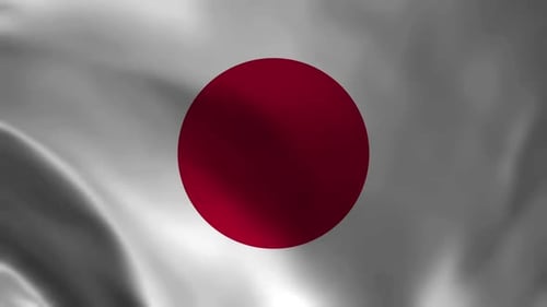 Japan Flag 3D Vidio
