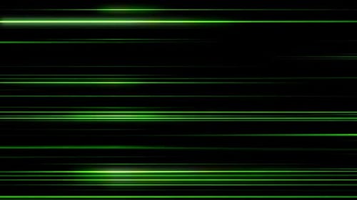 Abstract Green Speed Lines Anime Background