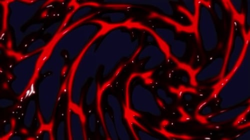 Dynamic Red Fluid Abstract Motion Background