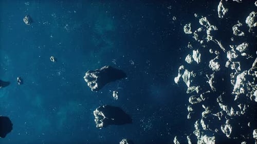 Flying Asteroids Through Dark Deep Space