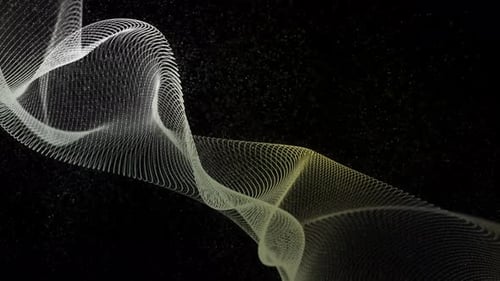 Abstract modern Wave Background