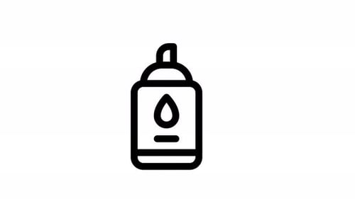 Animation des Spraylinien-Icons