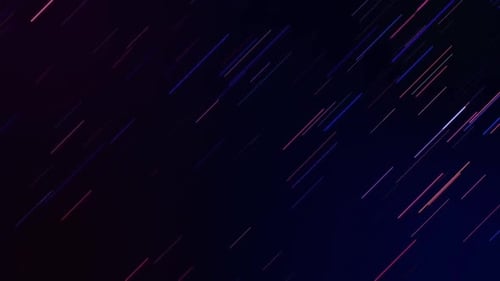 Abstract Neon Lines Digital Data Stream Background