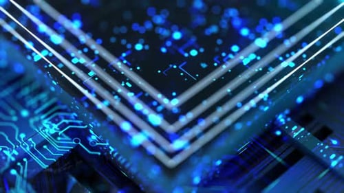 Blockchain Technology concept. Block chain Cybersecurity