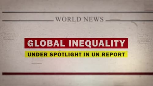 News Headline Text Reveal on Retro Newspaper Background