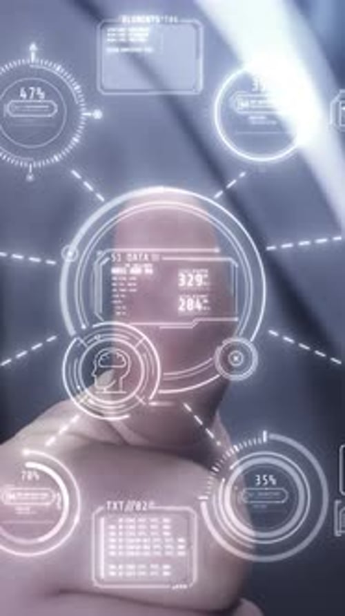 Animated Infographics on Digitalization of Business Processes