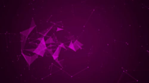 Pink Plexus Technology Background Loop V8