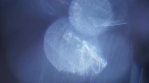 Abstract Light Leak Lens Flare Overlay