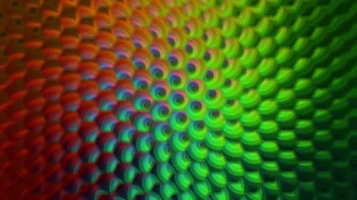 Abstract Swirling Geometric Pattern with Vibrant Colors