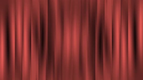 Red Stage Curtains Elegant Loop Background