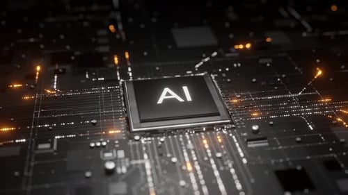 Electronic Circuit Board with Processor, CPU Activation on Motherboard with Energy Pulse Expansion.