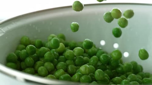 Frozen Green Peas Falling in . with Phantom Flex