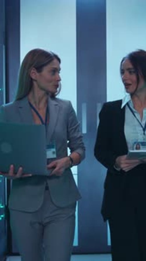 Teamwork in a Futuristic Server Room