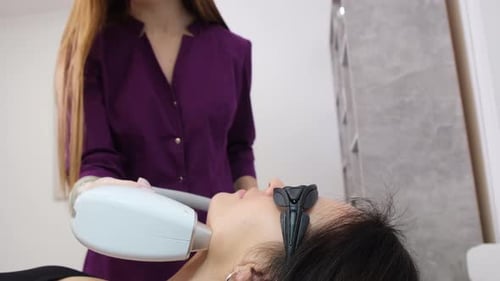 Laser Hair Removal and Cosmetology in a Beauty Salon