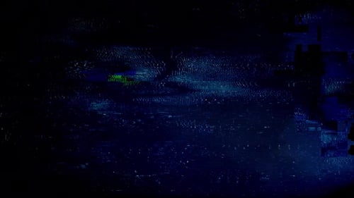 Digital Glitch Logo Reveal