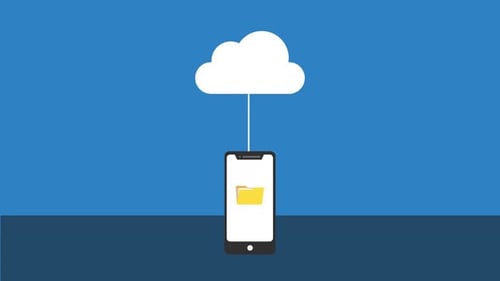 Datei von Mobile auf Cloud Animation übertragen