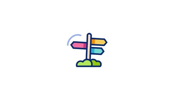 Signpost Animated Icon, Elements Motion Graphics ft. signpost & icon ...