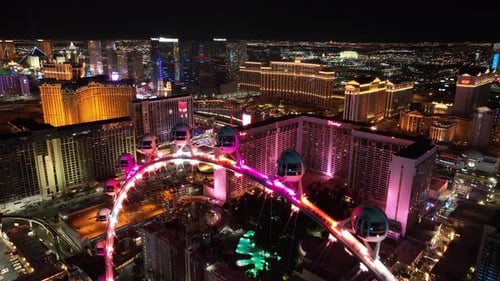High Roller em Las Vegas, em Nevada, Estados Unidos.