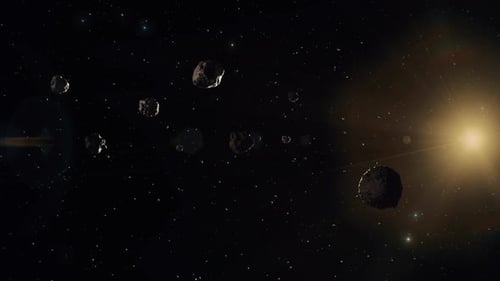 Meteore und Weltraum