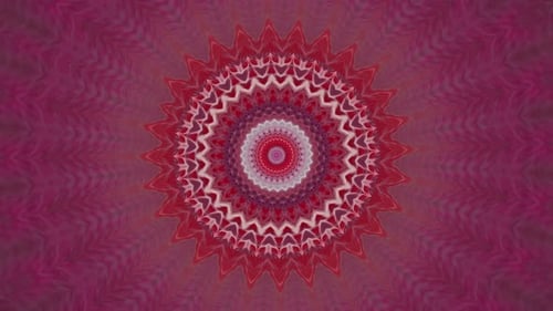 Kaleidoscope Inspired Abstract Motion With Soft Glow