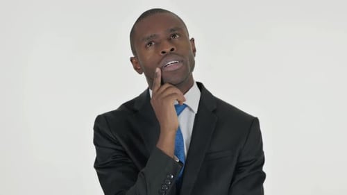 Man Thinking, Idea, Smiling