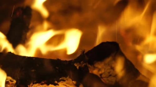 Bonfire Closeup