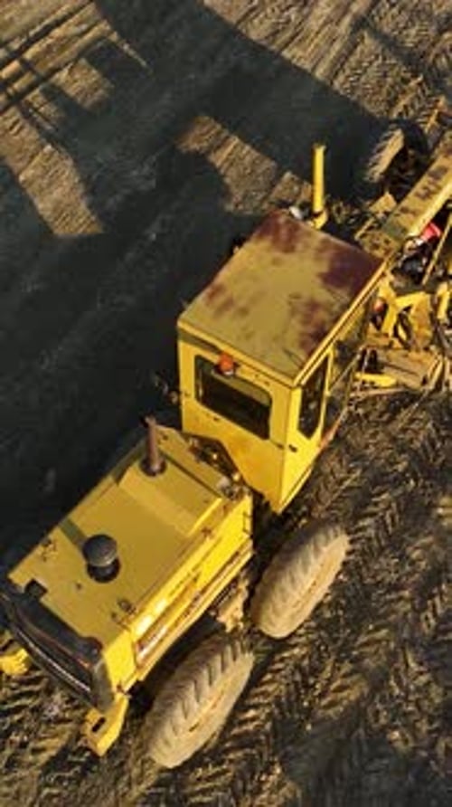 Vertical Video Aerial Discovery Exploring the Old Grader