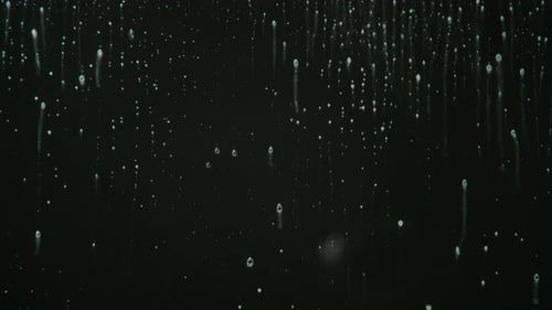 Streaks Moving on Black Background