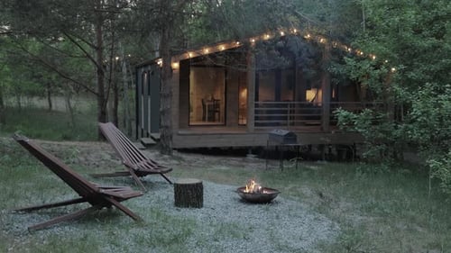 Cozy Cabin in the Woods with Fire Pit