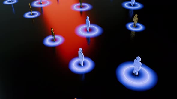Human figures 3d animation_1029 04 , Backgrounds Motion Graphics ft. 3d ...