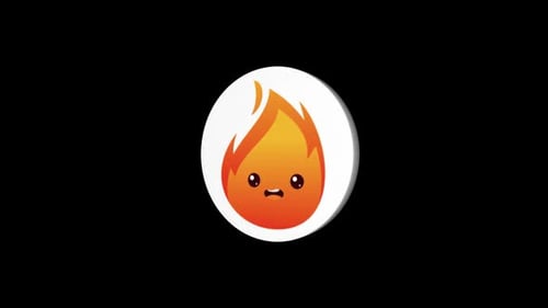 Flame Emoji Fire Icon