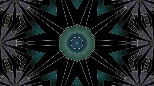 Abstract background moving stripes and flashing with shining light dots. Animation with circles