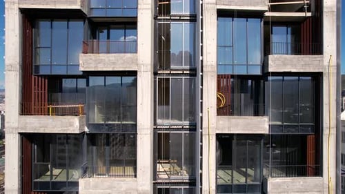 Reflections On The Building Construction Windows
