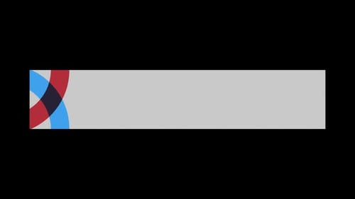 Geneva Collection: Swipe right open of a gray canvas with two conjoined circular rings with copy spa