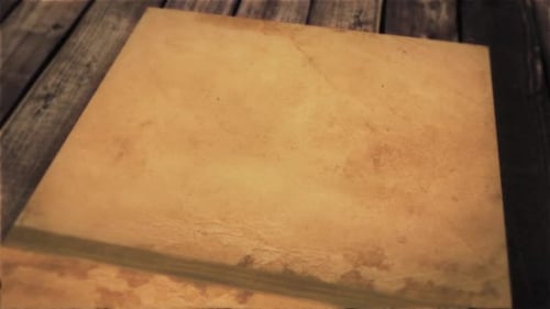 Old Book Page Turn Animation for Historical Reveals