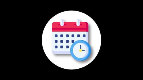 Schedule Icon Animation Loop