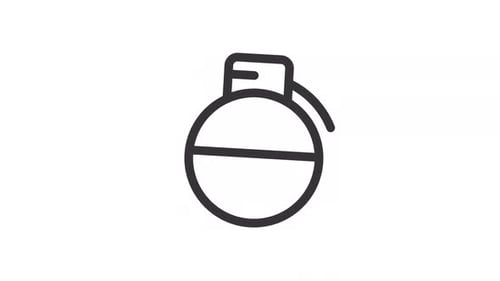 Icône d'animation Grenade