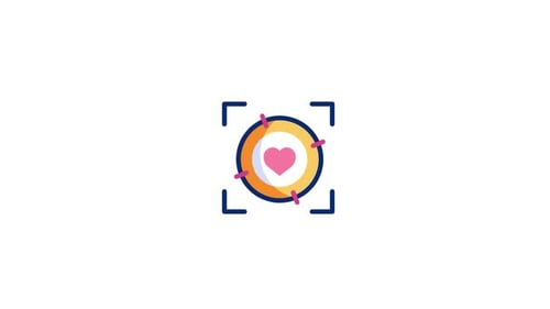 Animated Flat Icons for Business, Technology, and Communication