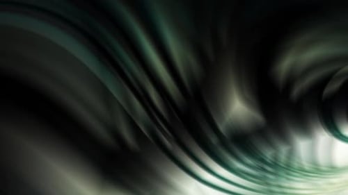 Dark Fluid Abstract Flowing Curves Motion Background