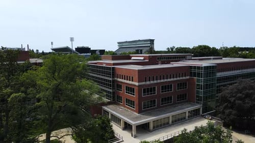 The library at Michigan State University.
