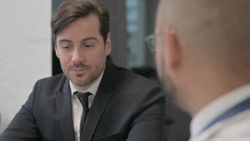 Close up of Patient Talking with Doctor