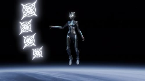 L'Ascension de la Cyberprêtresse 3D VJ Loops 4K