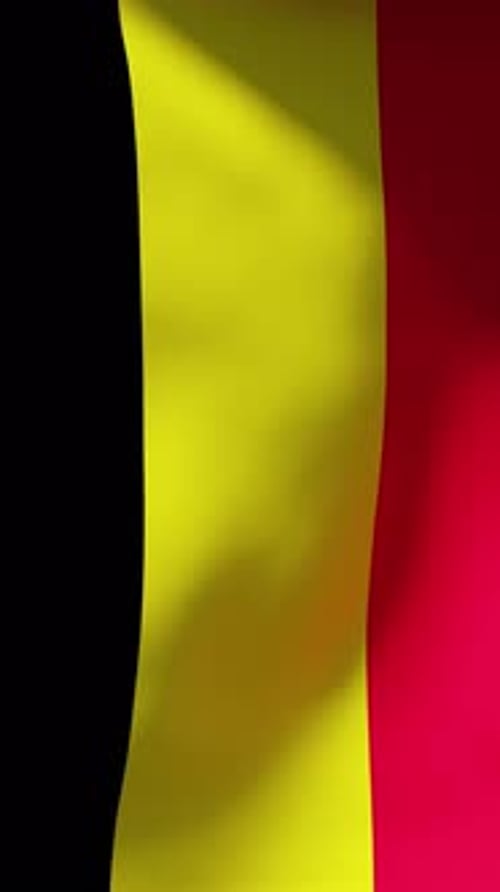 Drapeau de la Belgique 02 4K