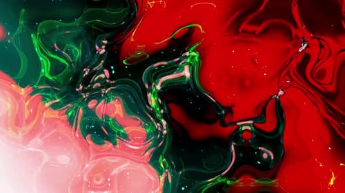 Vibrant Organic Flowing Liquid Abstract Background