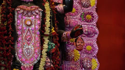 Diwali is one of the biggest festival in India, Kali, one of the deities of Hindus, is worshiped in