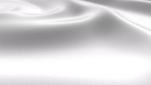 White Satin Cloth Flowing Background