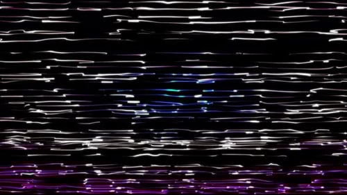 Colored Abstract Wavy Line Topographic Background Loop V2