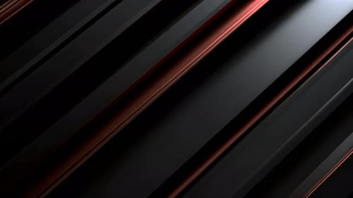 Abstract Geometric Looping Background with Reddish Glow and Dynamic Stripes