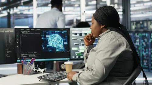 Data Center Technician Using Artificial Intelligence Deep Learning Models