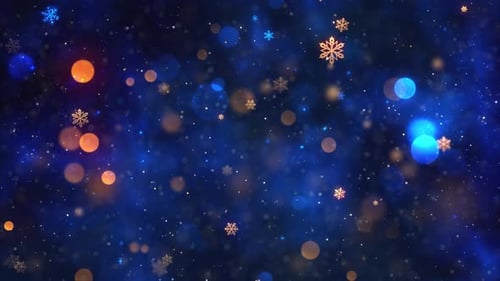 Weihnachtsschnee- und Schneeflocken-Hintergrund 21